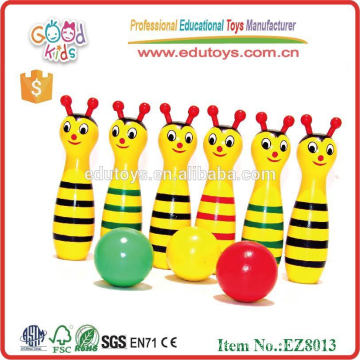 Animal Bowling Toys - Brinquedos de madeira por atacado